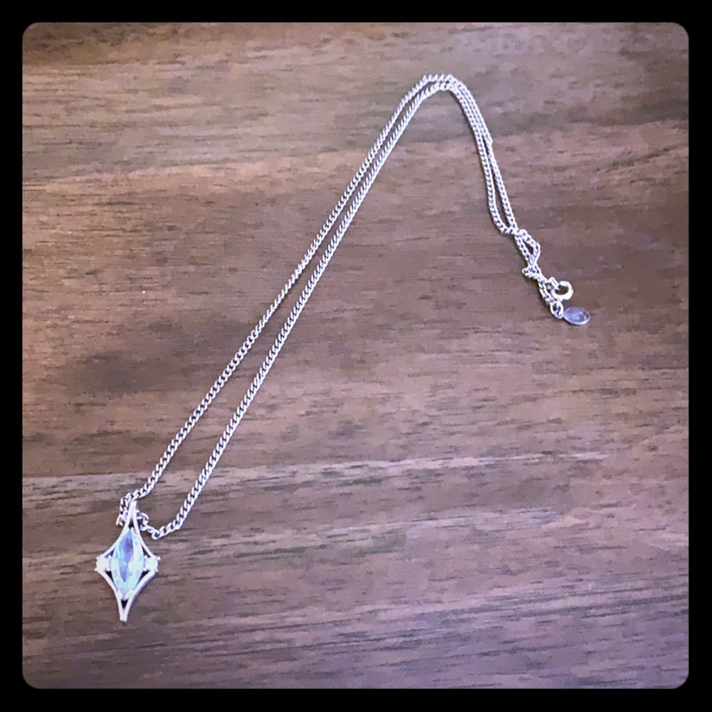 Aquamarine necklace